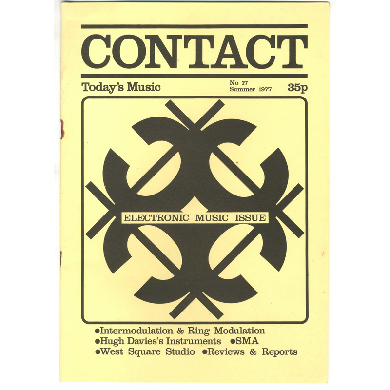 					View No. 17 (1977): Contact: A Journal for Contemporary Music
				